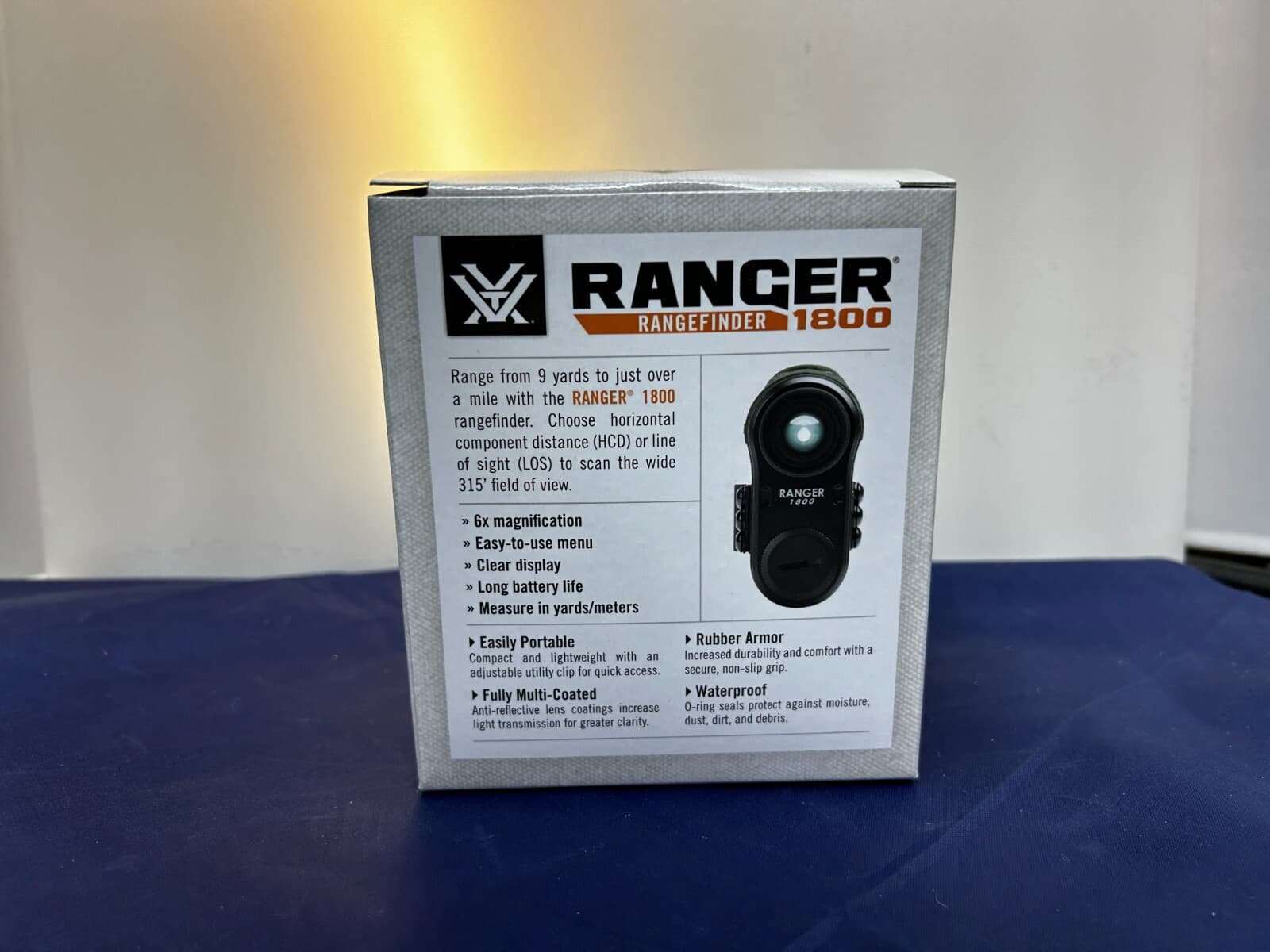 VORTEX OPTICS RANGER 1800 LASER RANGEFINDER RRF-181 3
