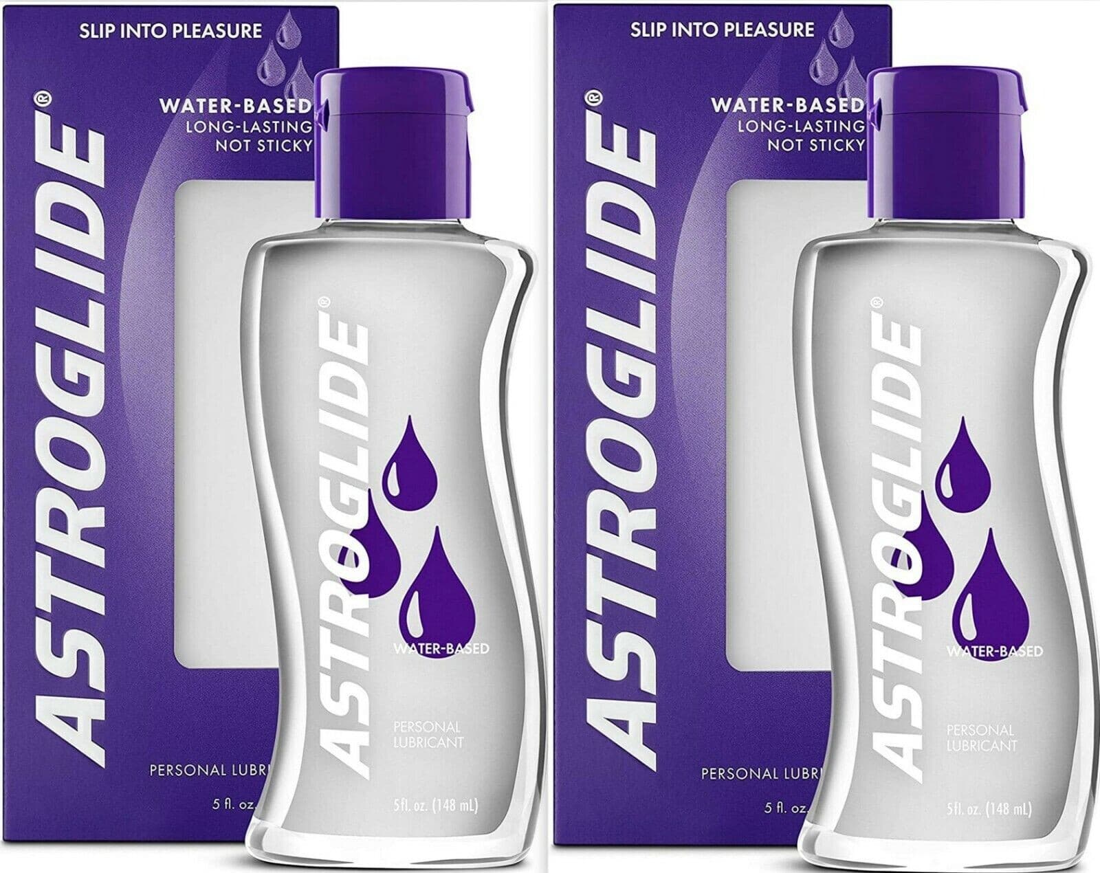 2X 5oz Astroglide Liquid, PLUS FREE SAMPLES exp 10/2025 FREE SHIPPPING!