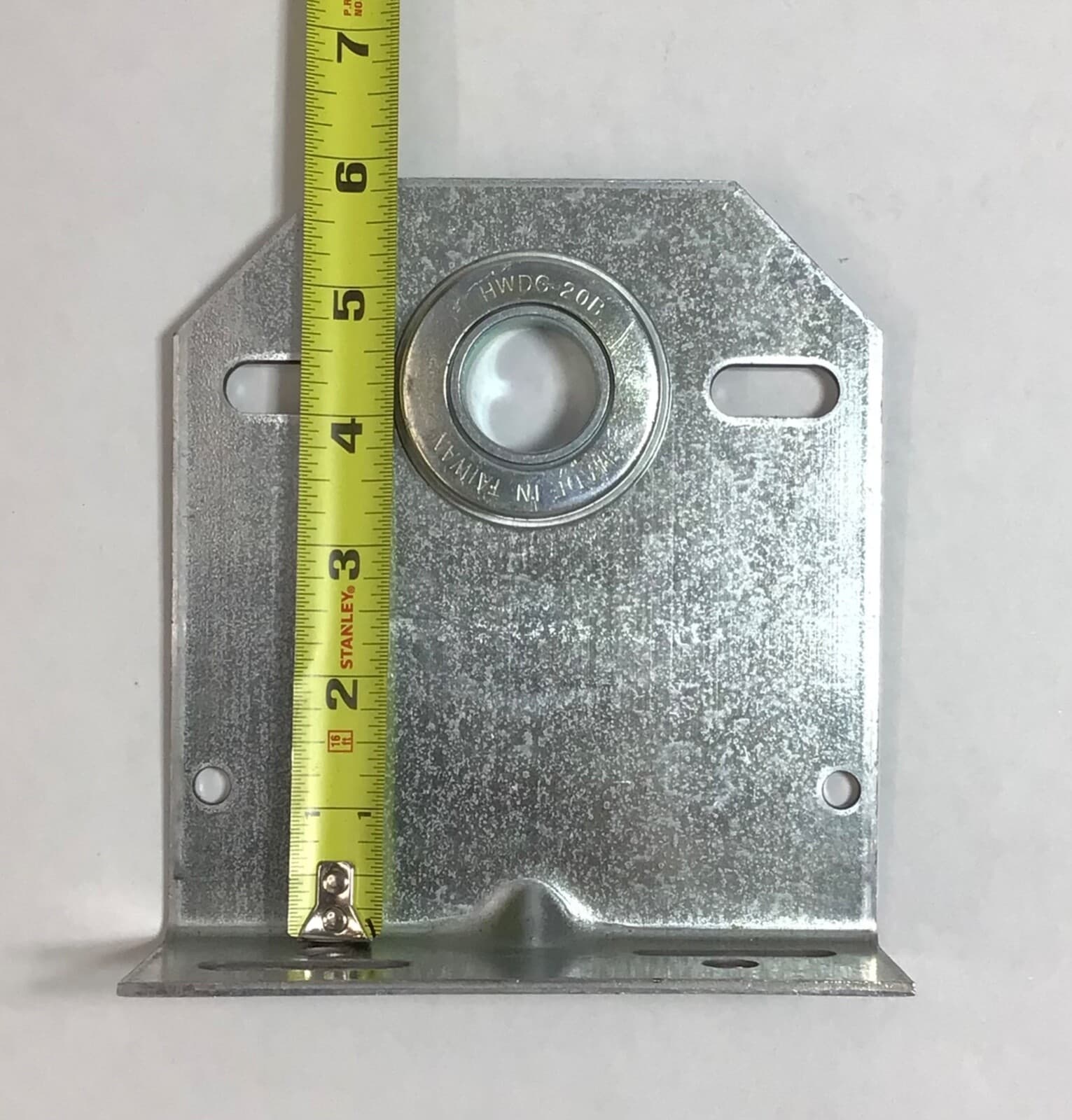 Garage Door Center Bearing Plate Bracket 4 3/8" Overhead Doors Torsion Parts 11g 3