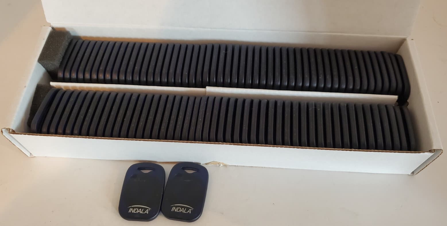 HID Indala FlexKey Prox Keytag Format: 4041X box of 100 3