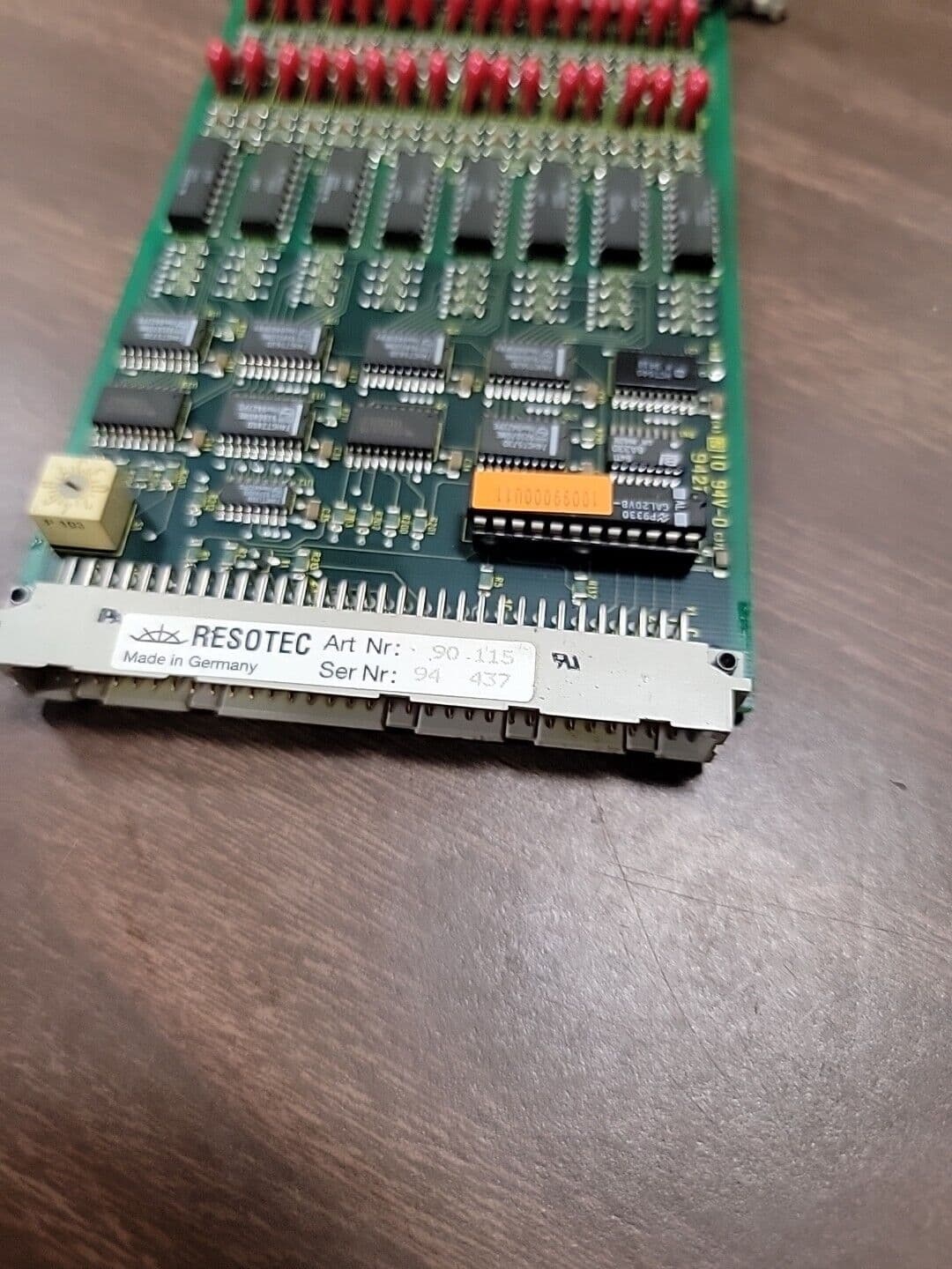 Digital input card Part No. 9626464, DE 100, RESOTEC No. 90115.02, Dr. Boy 3