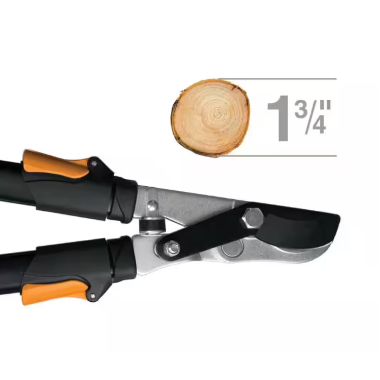Fiskars Power-Lever Telescoping Bypass Lopper [SoftGrip]: 25 in. to 37 in. Exten 4