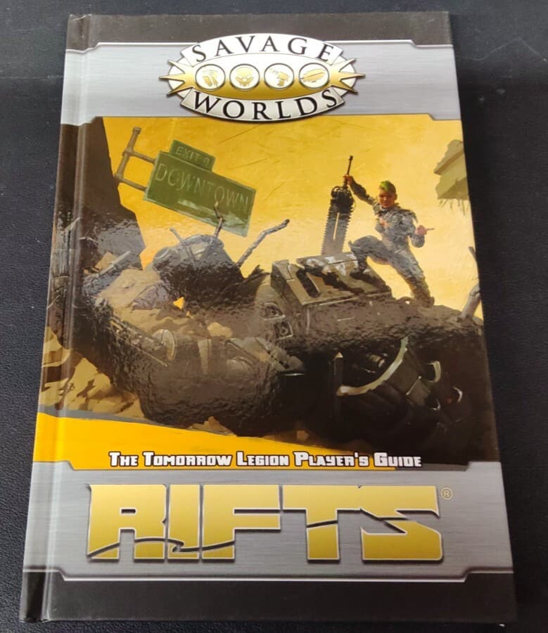 Rifts The Tomorrow Legion Player's Guide 2016 Hardcover