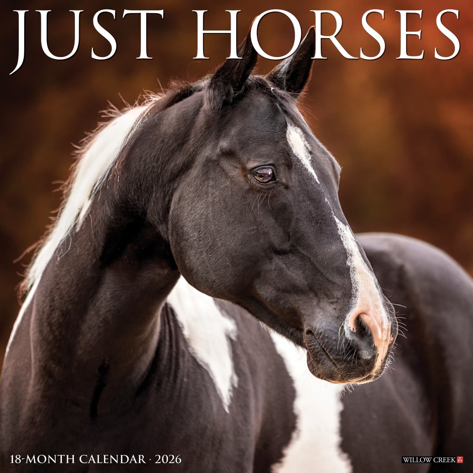 Horses 2026 12" x 12" Wall Calendar (free shipping)