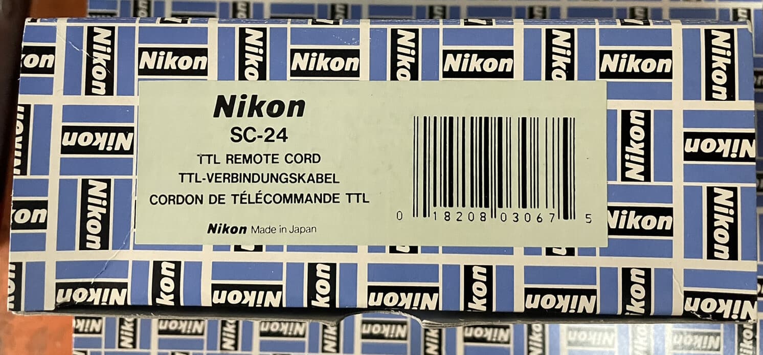 📸NIKON SC-24 TTL CORD New In Original Box $35 W/ Free Shipping 🚀