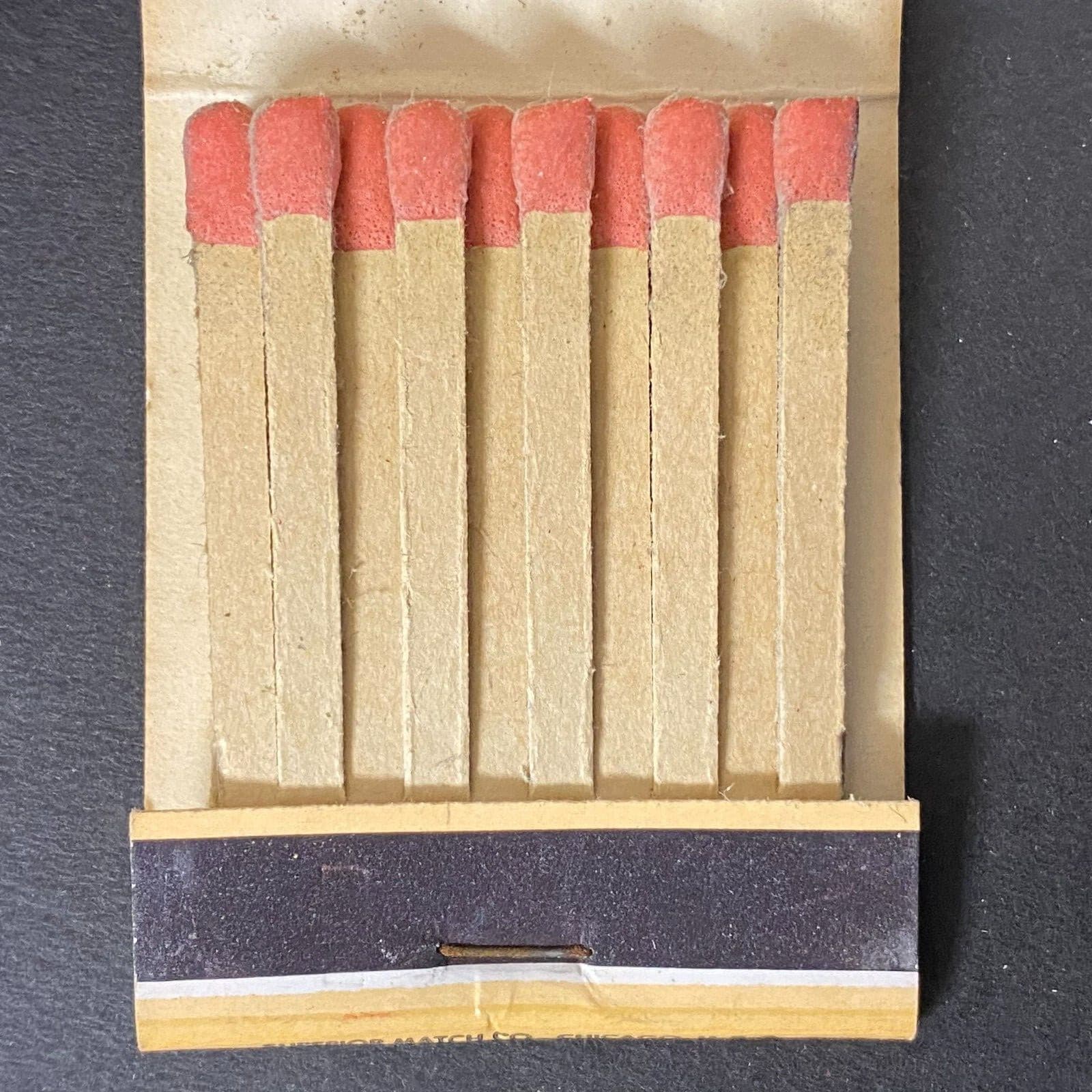 Mortell's Cocktail Bar Jimmy Mortell* c1965 Full Matchbook Scarce VGC 4