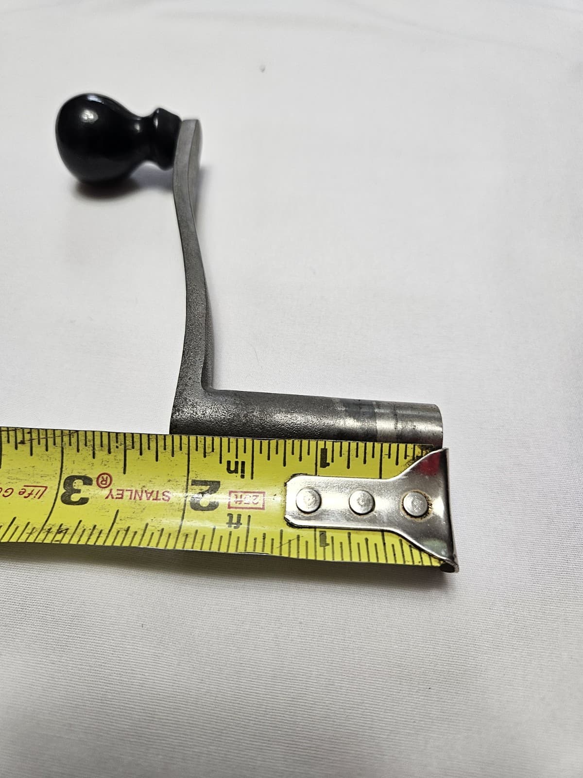 COLUMBIA PHONOGRAPH THREADED CRANK - LONG THROW 3