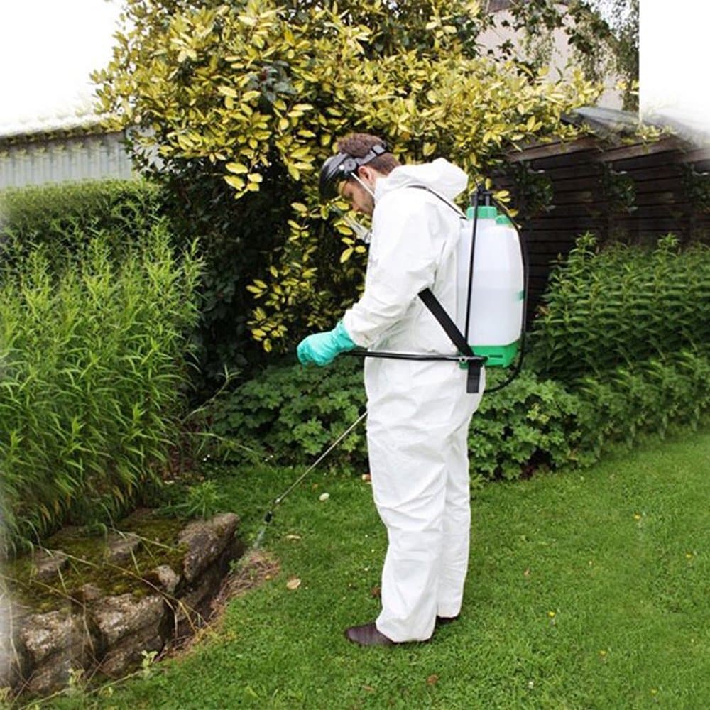 Case of 30 Disposable SMS Protective Coverall Painter Suit Fluid Resistant White 4