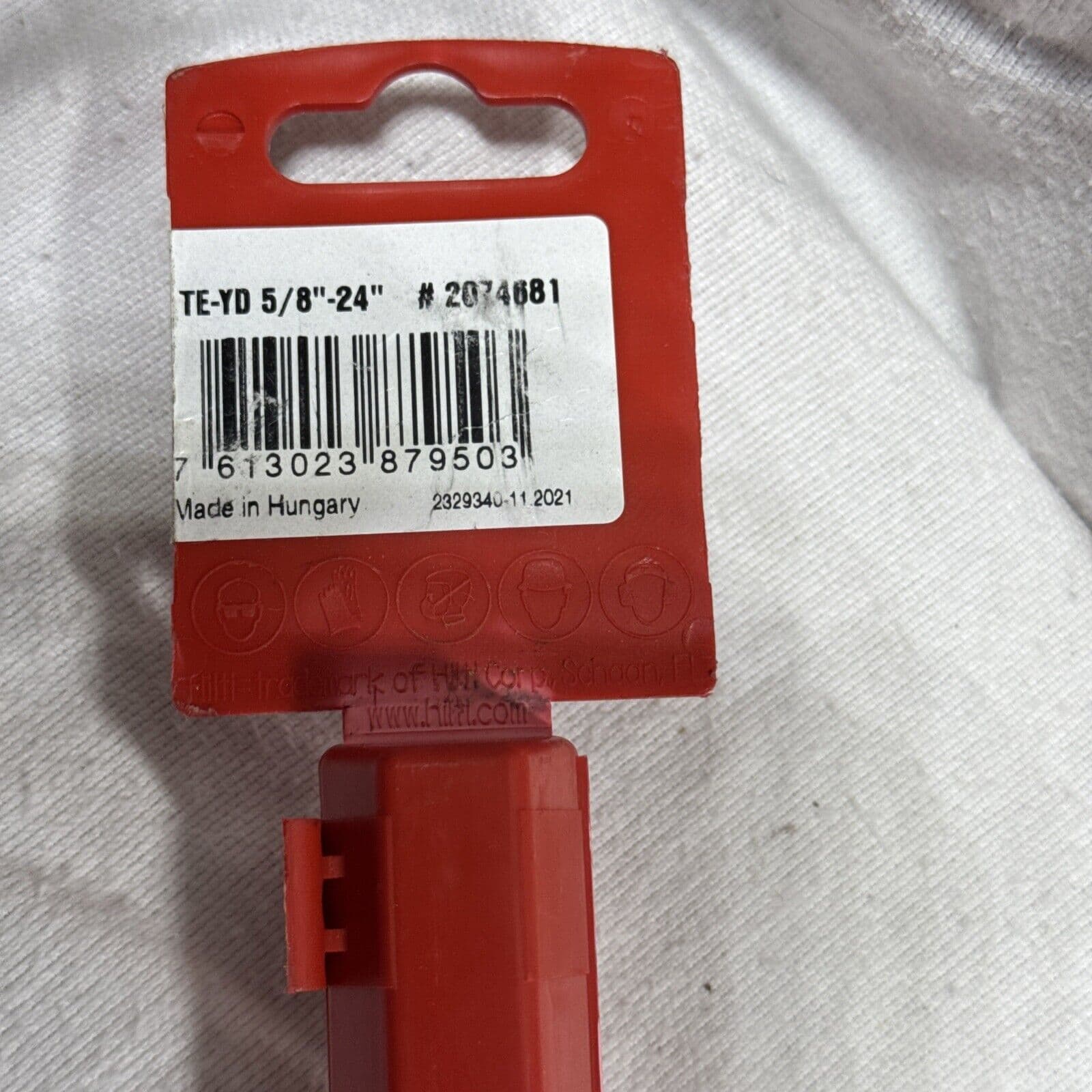 Hilti TE-YD Hollow Drill Bit 5/8” x 24” SDS Max 2074681 Dust Free Concrete Bit. 3