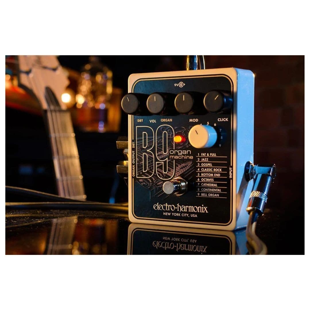 Electro Harmonix B9 Organ Machine Effects Pedal for Professional Audio 6