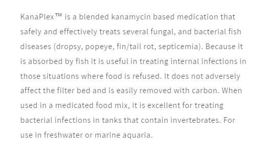 Seachem KanaPlex Treats Fungal and Bacterial Fish Diseases - 5 grams (0.18oz) 4
