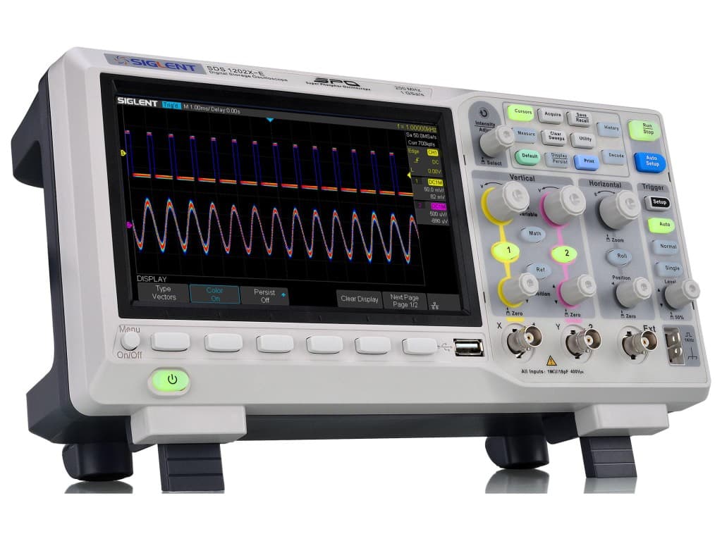 Siglent SDS1202X-E - 200 MHz / 2 Channel Digital Oscilloscope 2