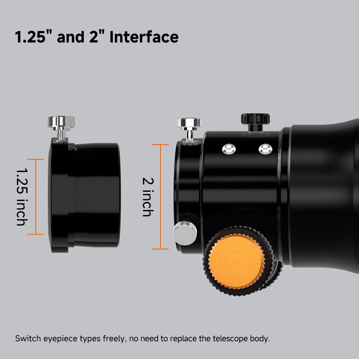 SVBONY SV503 70mm Refractor f/6.78 ED 2-Element Telescope Built-in Flatfield 5