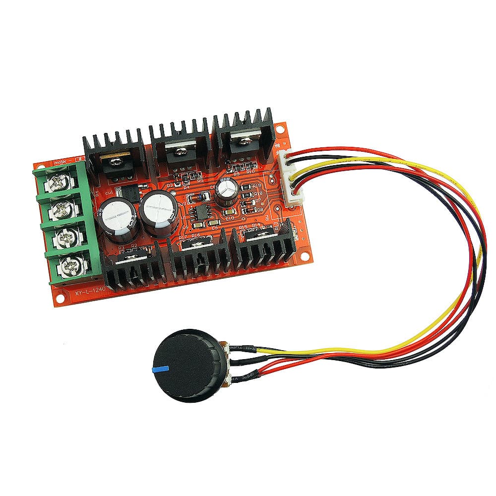 PWM DC Motor Speed Controller Adjustable Variable Switch HHO Driver 12V 24V 48V 5