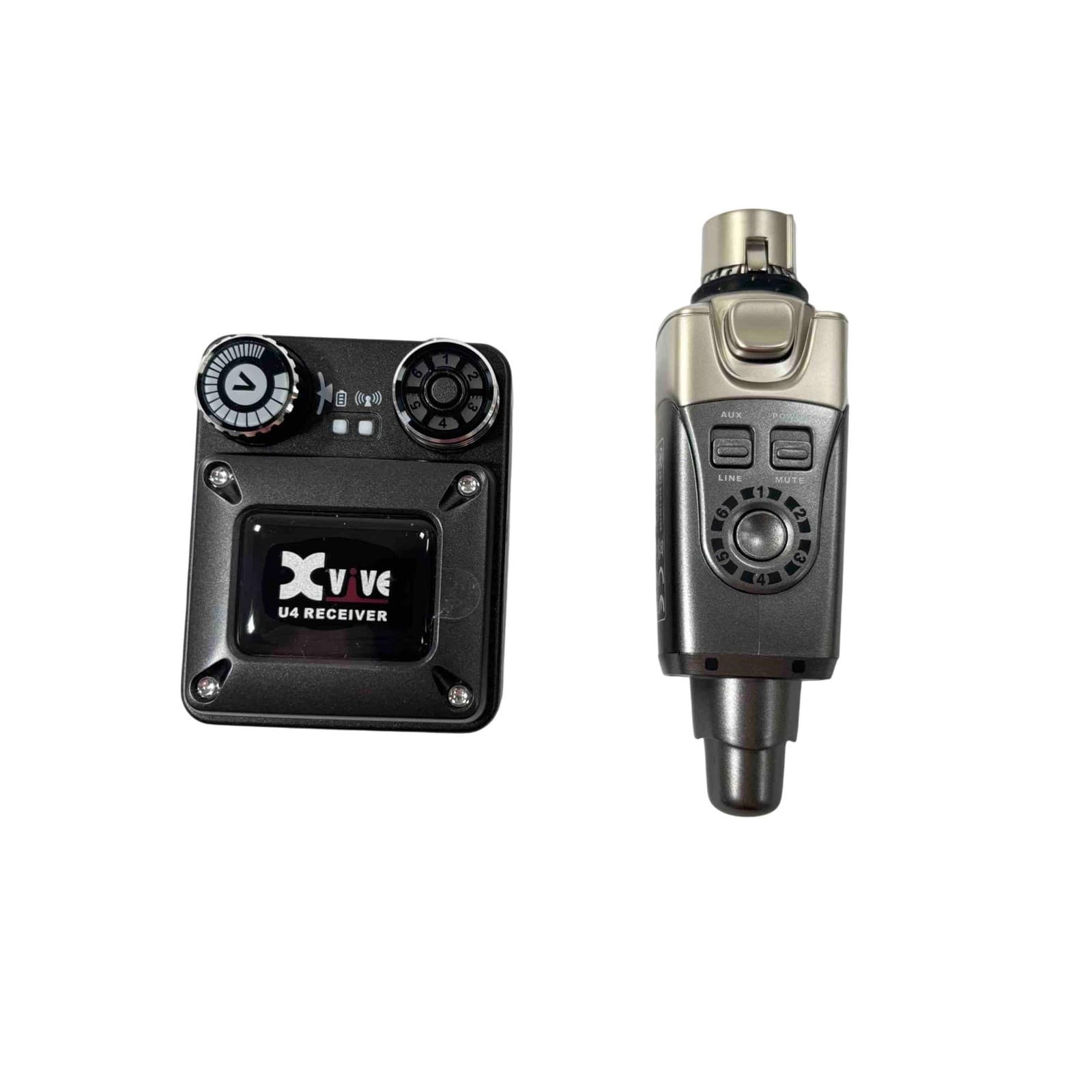 Xvive U4 In-Ear Monitor Wireless System (U4 Receiver/U4 Transmitter) 4175 4