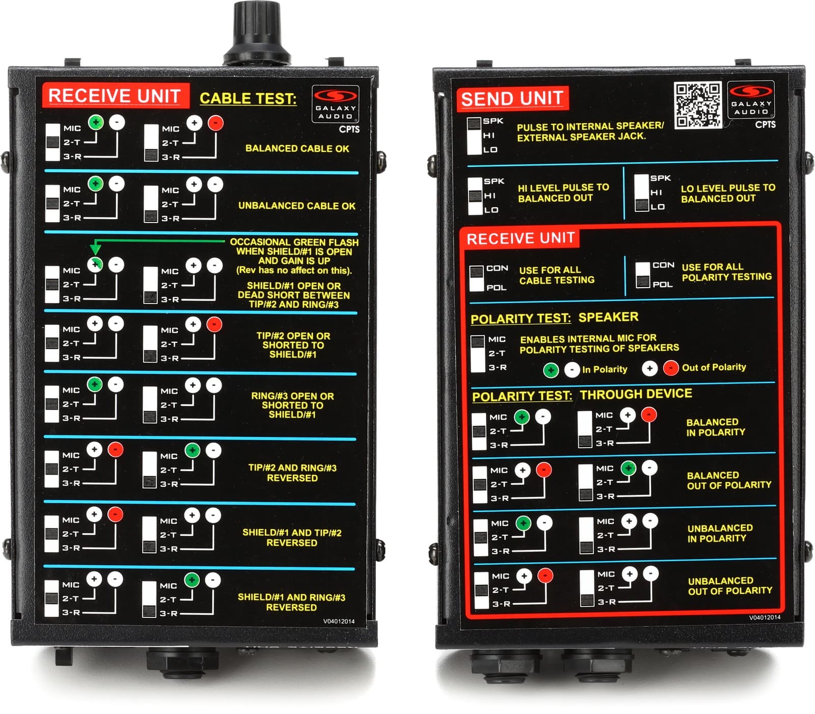 Galaxy Audio CPTS Cricket Polarity Tester 3