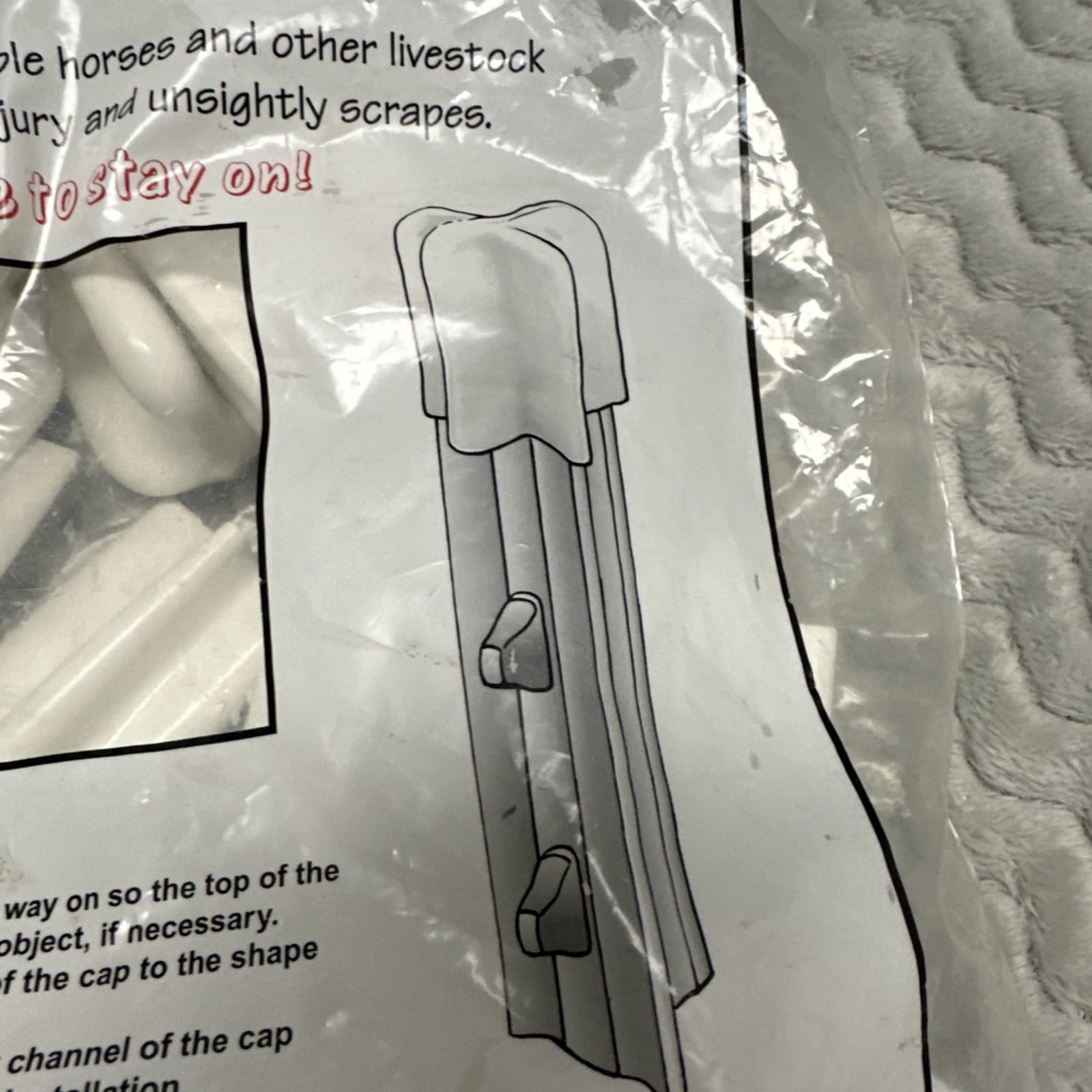 Safe T Post Caps 25 & Top Insulators 10 Electric Fence Zareba 5