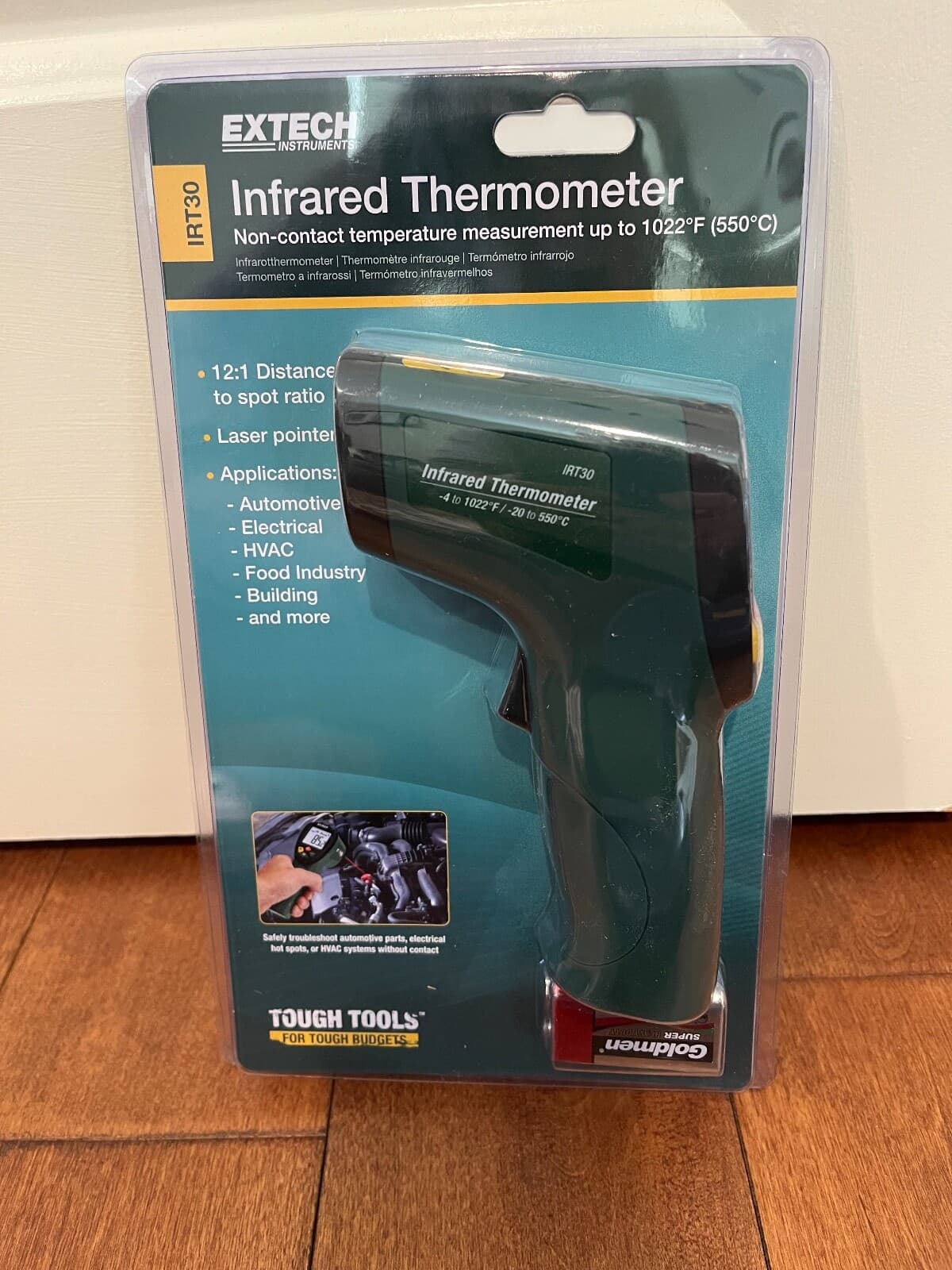 Flir Extech Infared Thermometer non contact up to 1022*F