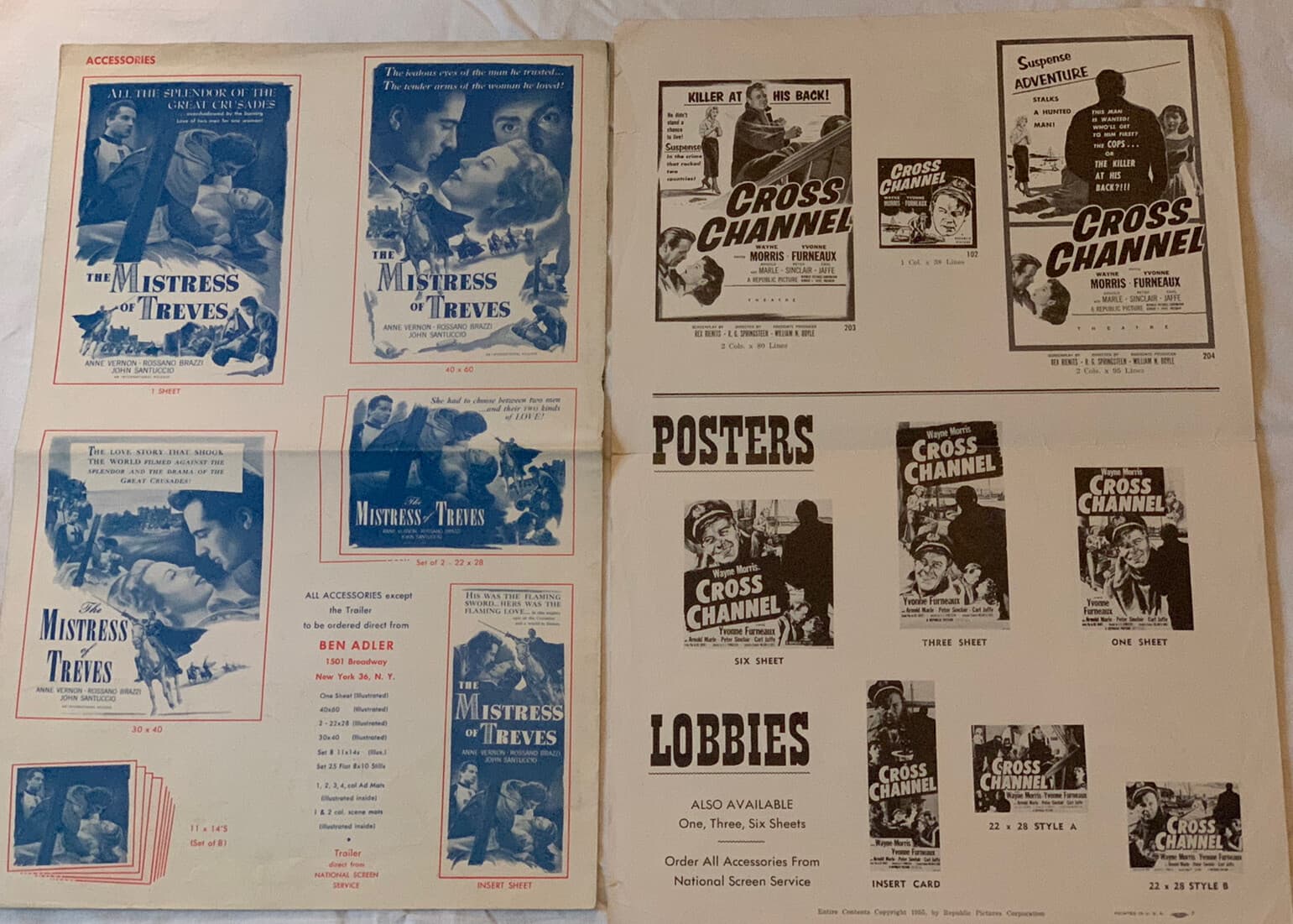 10 Horror B Movie Press Books Advertising 1950's to 1970's Carrie Uncut Rare Lot 6