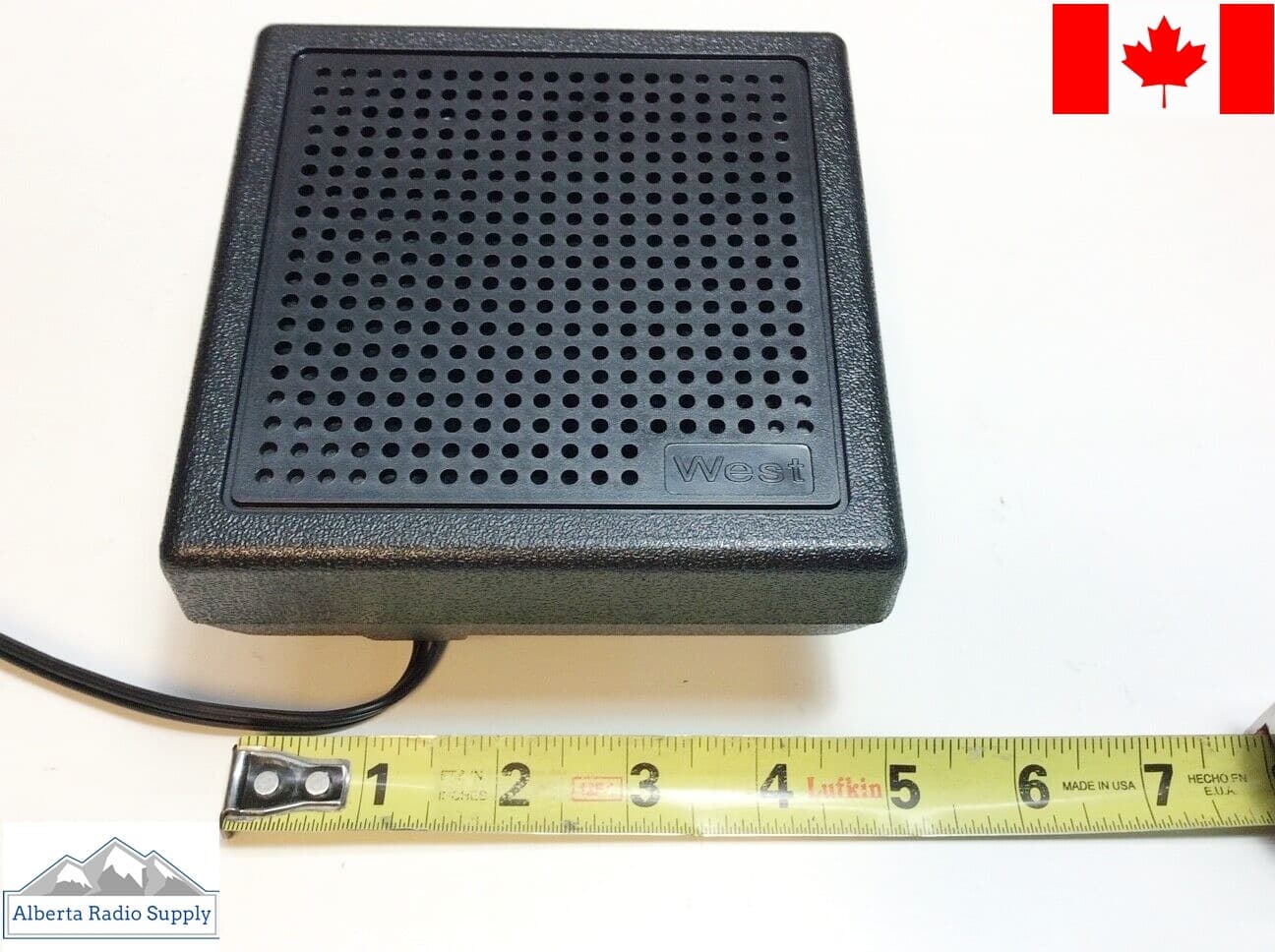 High Output External Speaker Motorola Radios XTL APX  2 Pin Plug - Vol. Cont opt