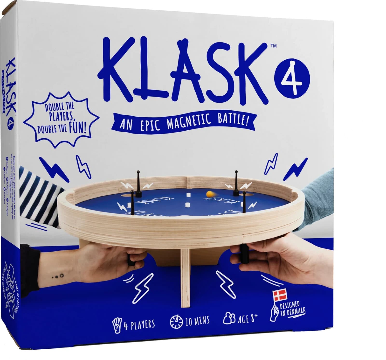 KLASK 4 Player Party Game