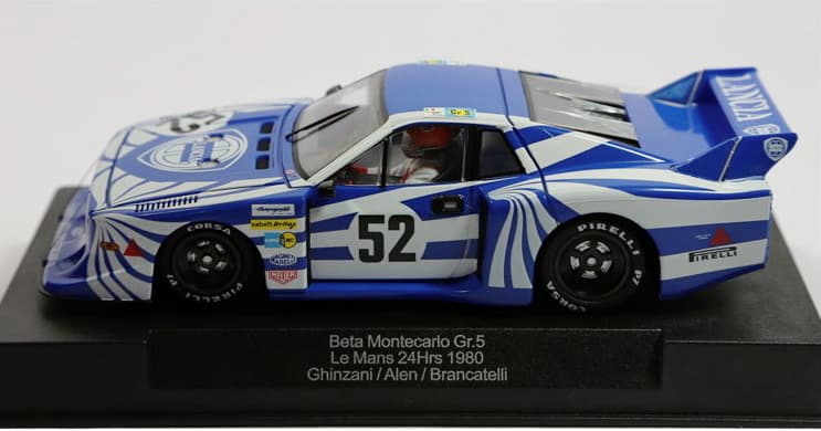 RACER SIDEWAYS SW26 LANCIA BETA MONTECARLO GR. 5 1980 24 HRS LEMANS  1/32 2