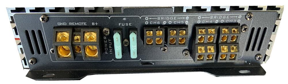 Nakamichi Nkta75.6  6-channel 1200 Watts Max Car Stereo Amplifier 100W x 6 Rms 2