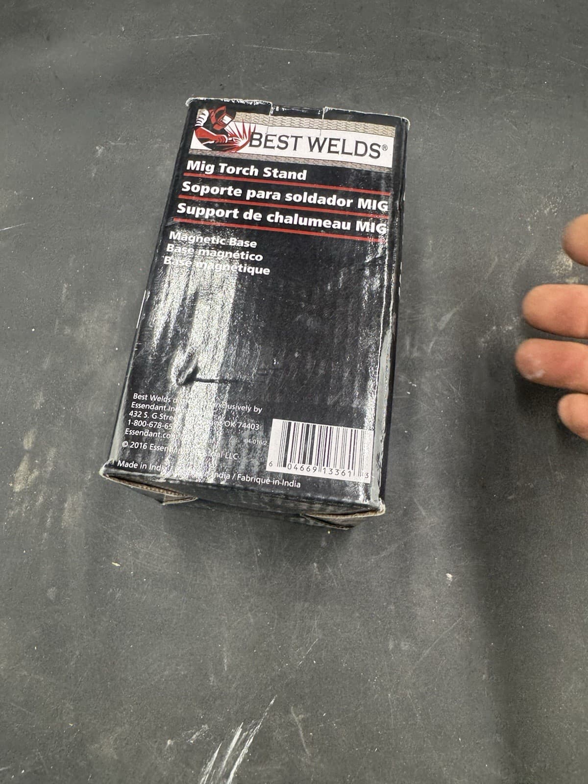 Magnetic MIG Torch Holder - MIG Torch Stand 4