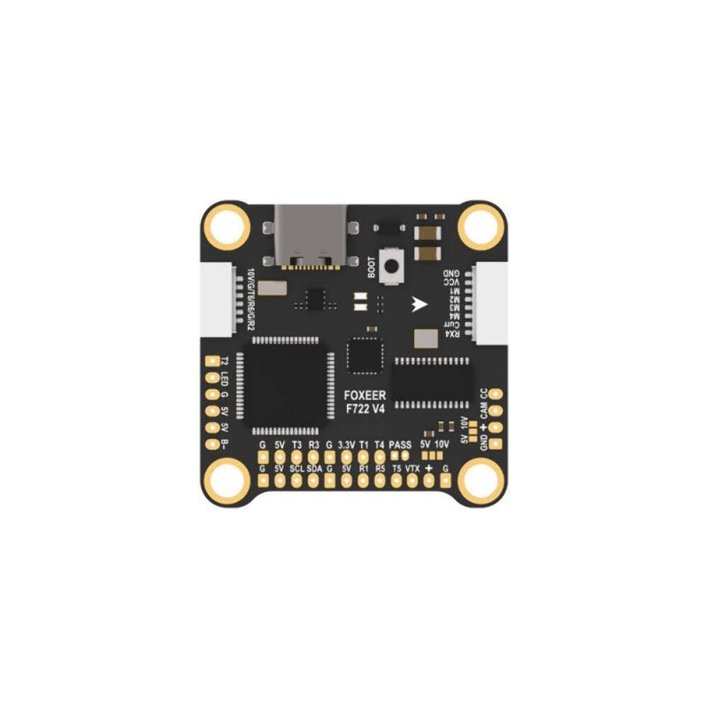 Foxeer F722 V4 MPU6000 Flight Controller 8S Dual BEC Barometer 2