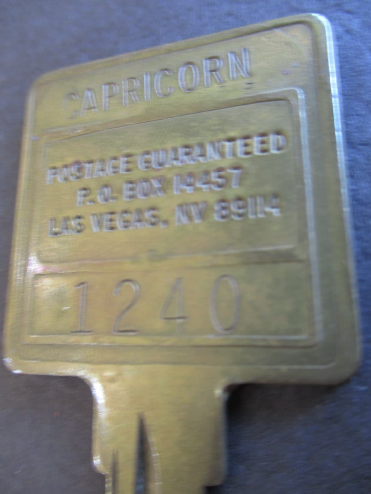 Stardust Hotel Las Vegas 4 Original Room Keys Venus, Saturn, Galaxy, Capricorn 4