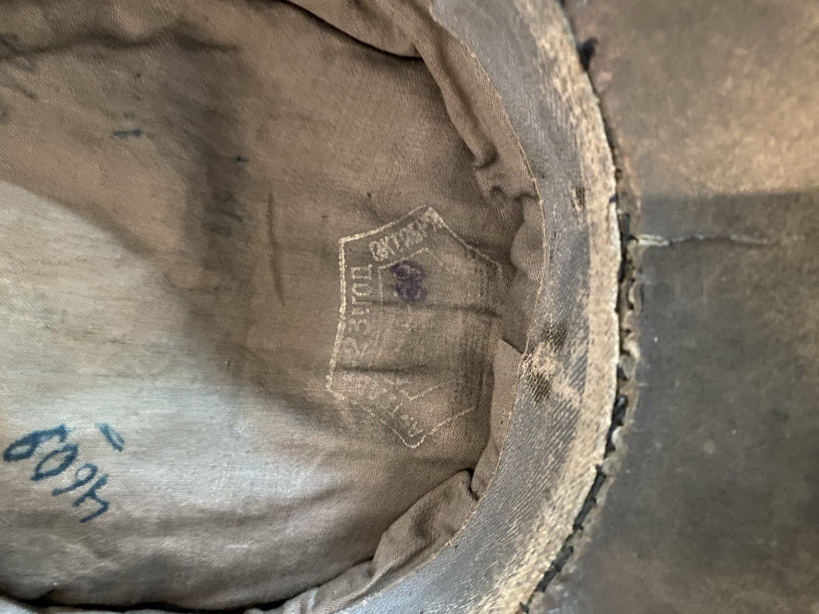 Soviet Armor Visor Cap, Rare Early Cold War 5