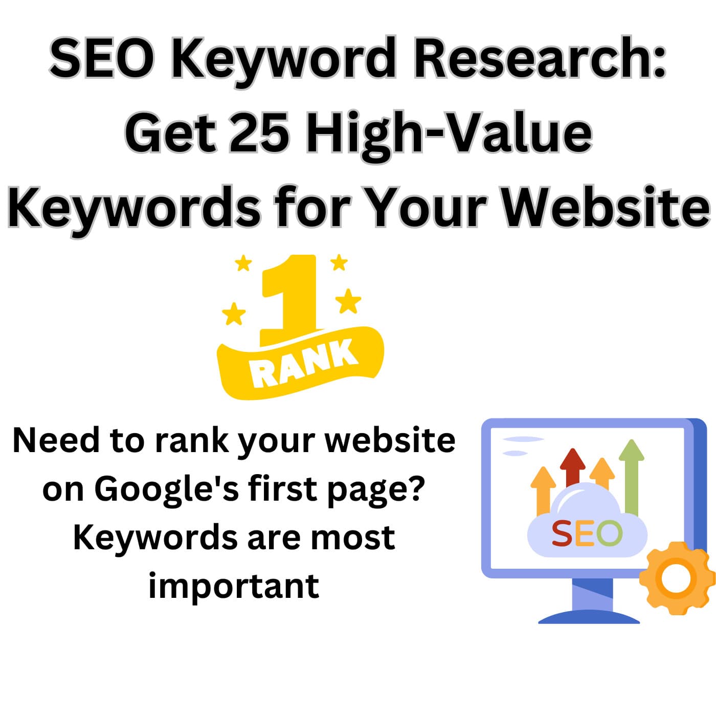 SEO Keyword Research: Get 25 High-Value Keywords to Boost Your Website