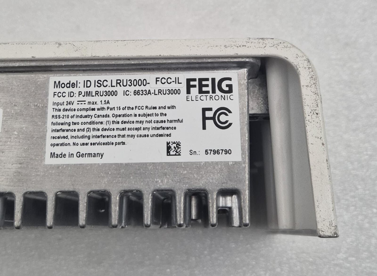 RFID by FEIG Electronic OBID i-scan UHF ISC.LRU3000-FCC-IL PJMLRU3000 LRU3000 5