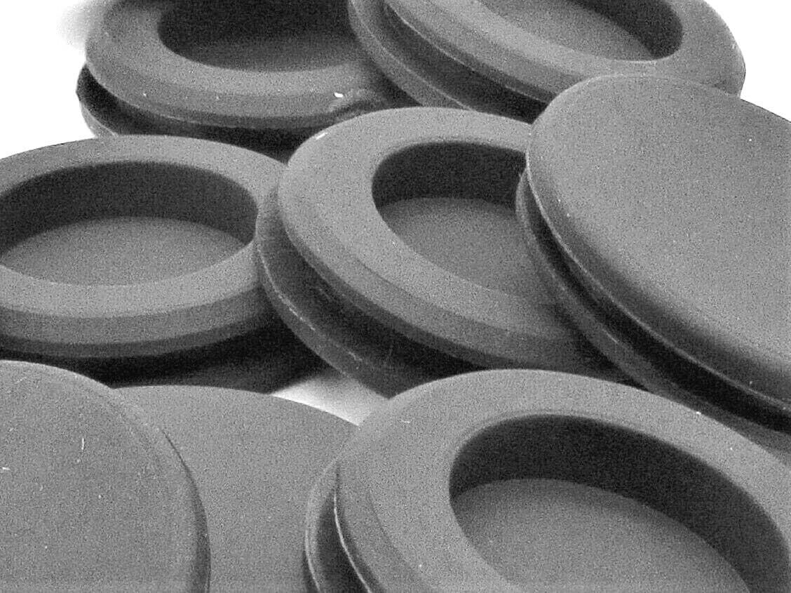 2" Rubber Panel Plugs, Knockout Plugs, Firewall Plugs, Fits 1/8" Thick Materials 2
