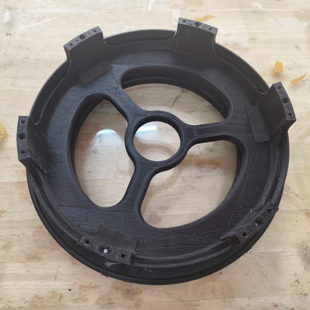 Newtonian Reflecting Telescope Primary Mirror Base 3D Print Mirror Holder