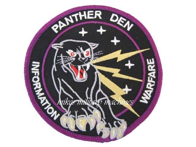 USAF Air Force Military Black Ops Area 51 Electronic Warfare Panther Den Patch