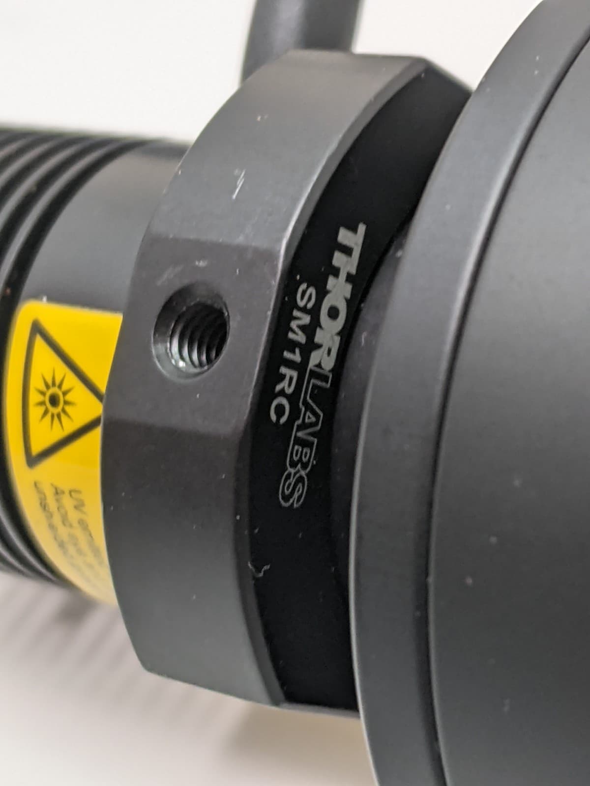 Thorlabs MCWHL6 Collimated White LED w/ LEDD1B Driver, ~50mm Lens, SM1RC 3