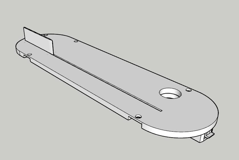 Kobalt KT1015 Zero Clearance Throat Plate