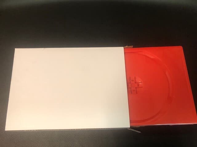 100 PCS WHITE CORRUGATED CARDBOARD DVD CASE MAILER BOX JS86, FREE SHIPPING 2