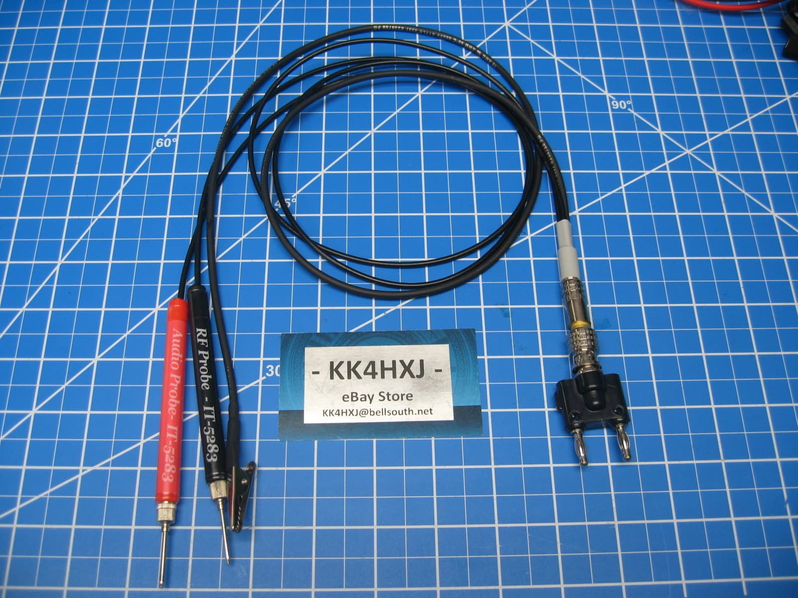 Custom RF & Audio Probe for Heathkit IT-5283 Signal Tracer - Assembled 3