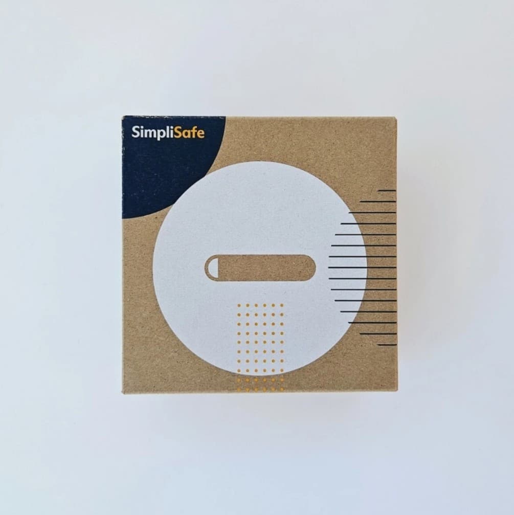 SimpliSafe Smoke & Carbon Monoxide Detector Monoxide Alarm Latest Gen White