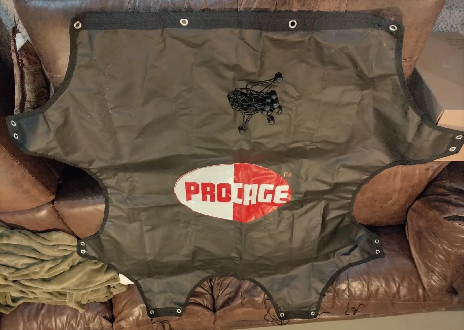 New Trigon Sports Lacrosse Goal Target LGT66 black 6' X 6' Procage heavy duty 2