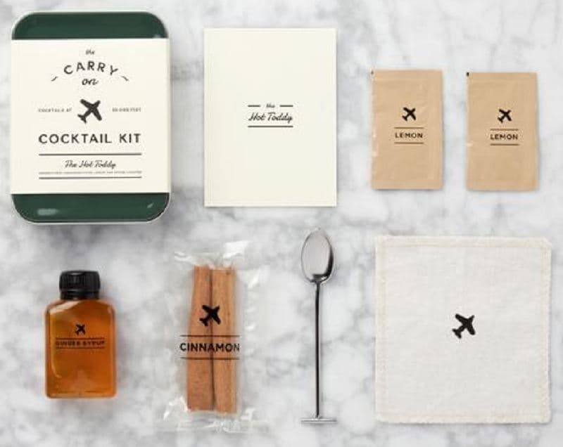 The Carry On Cocktail Kit The Hot Toddy By W&P Designs Mixed Drinks Great Gift 2