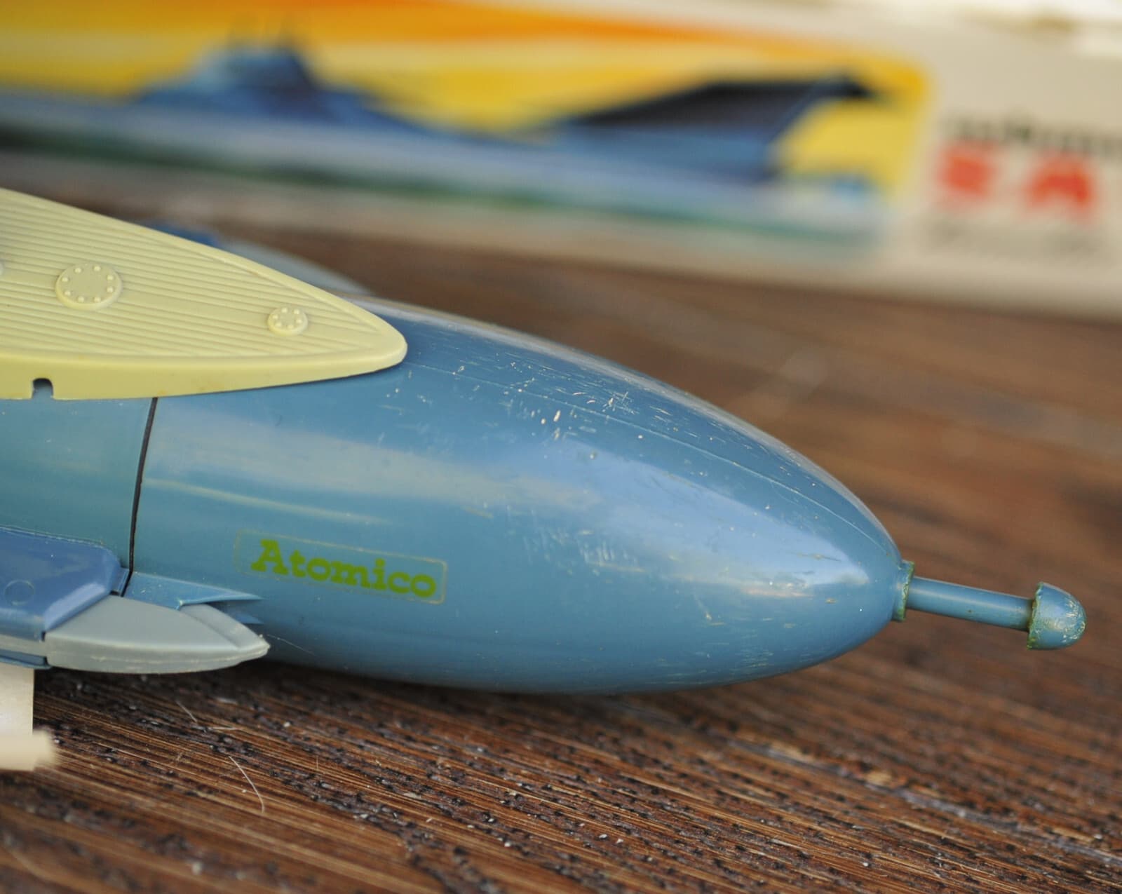 Ranetta-Spain SA-107 Submarino Atomico Submarine Working w Box ~Battery Powered 5