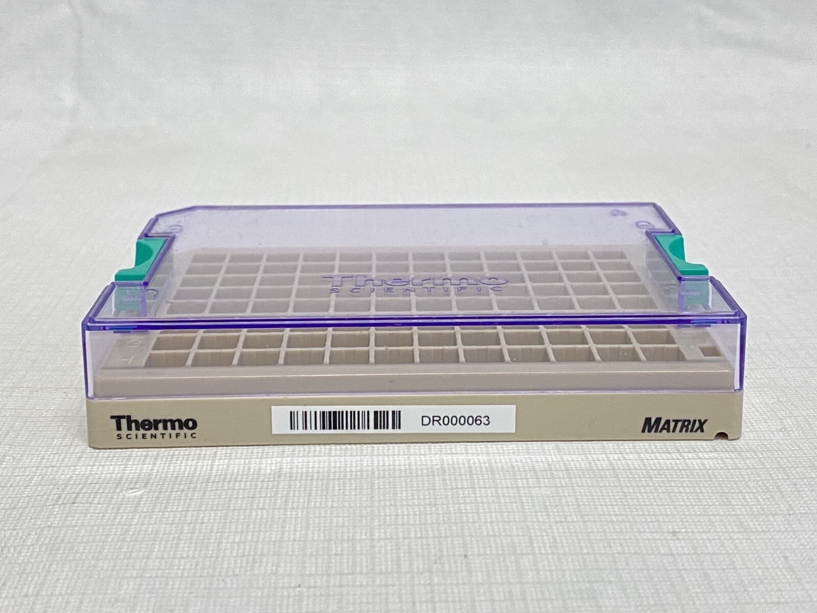 (10/Pk) THERMO Matrix 96-Position Latch Rack for 2D Barcoded Storage Tubes 4898 4