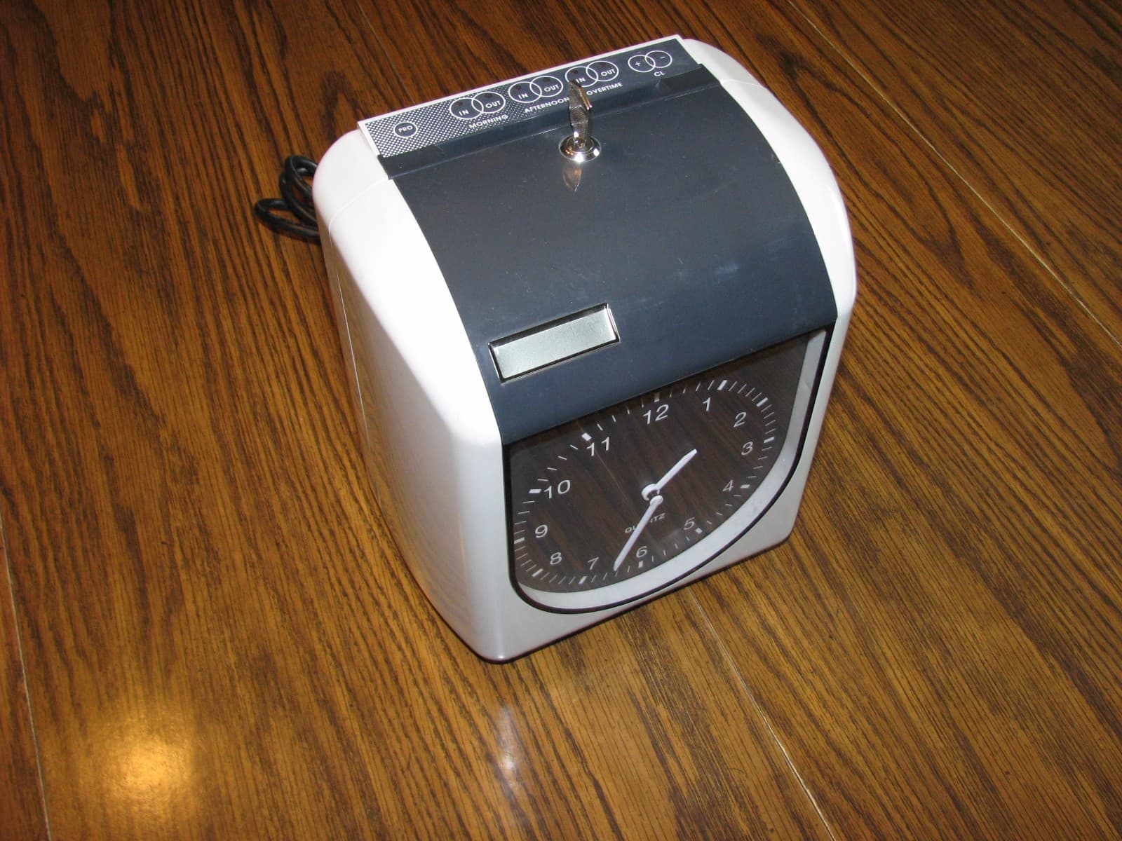 Compumatic TR440A Electronic Time Card Clock for Ink Print Cards 3