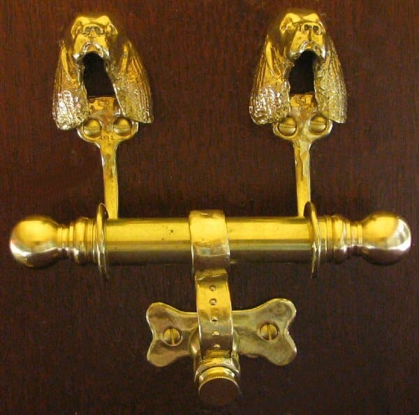 ENGLISH SPRINGER SPANIEL Bronze DUET Door Knocker 2