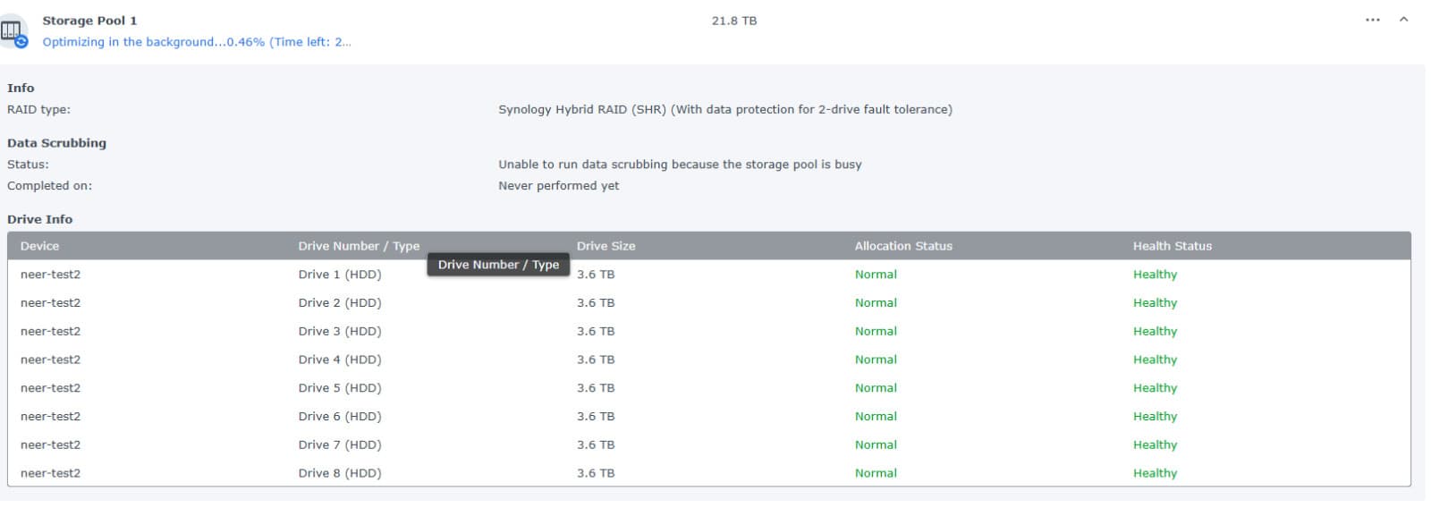 Synology DiskStation DS1813+ NAS Network Attached Storage 32TB (8x 4TB) 3