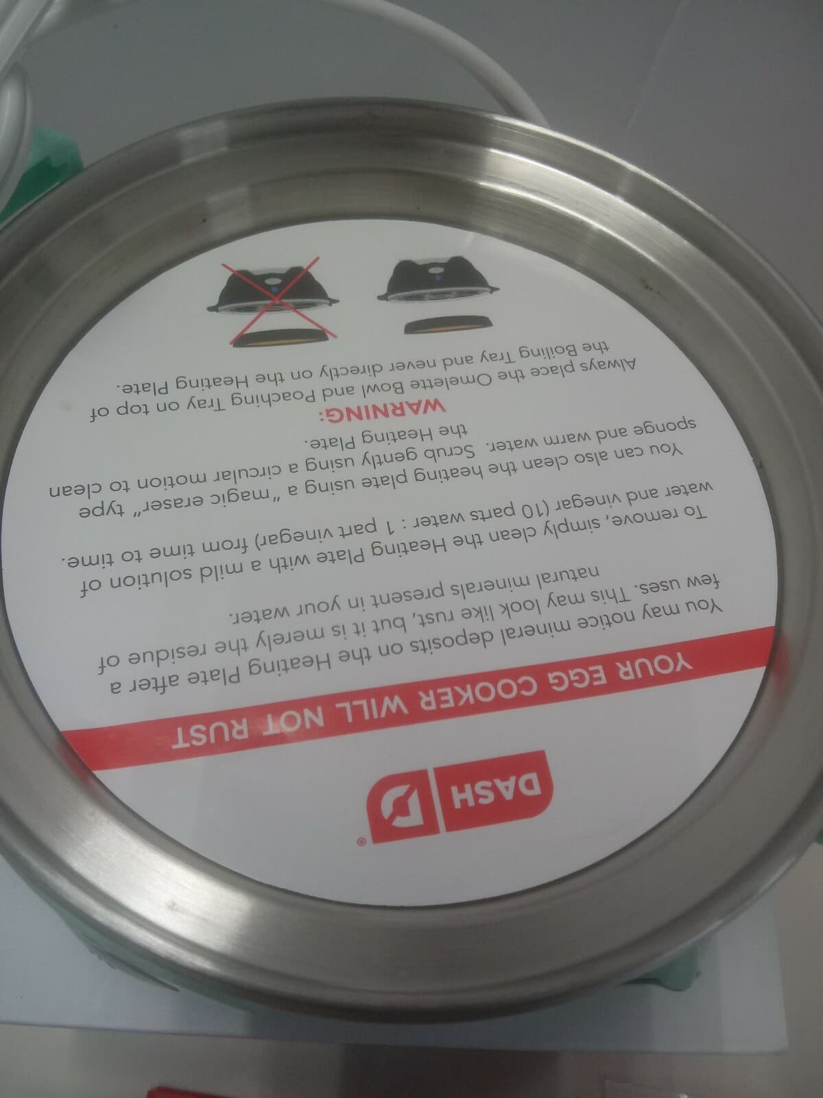 Dash Rapid Egg Cooker: 6 Egg Capacity Electric Hard, Soft Boiled Eggs 6