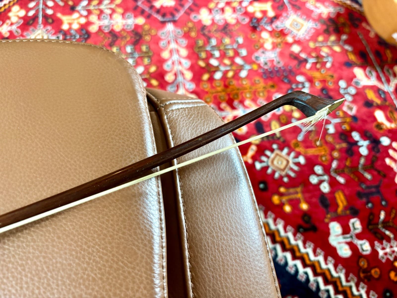 Antique Lyon & Healy Cello Bow (c. 1900-1920, Chicago, IL) 6